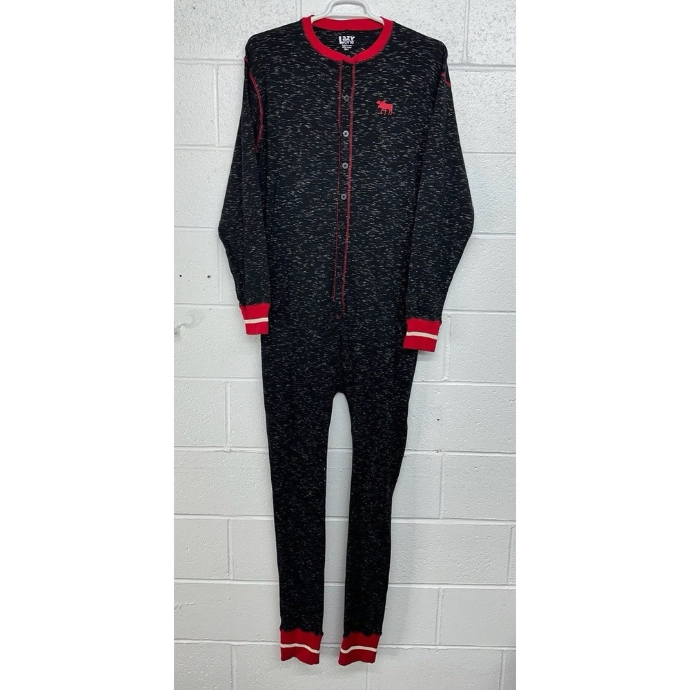 NWT Lazy One Moose Caboose Adult One Piece Bodysuit Flapjack / Size Large